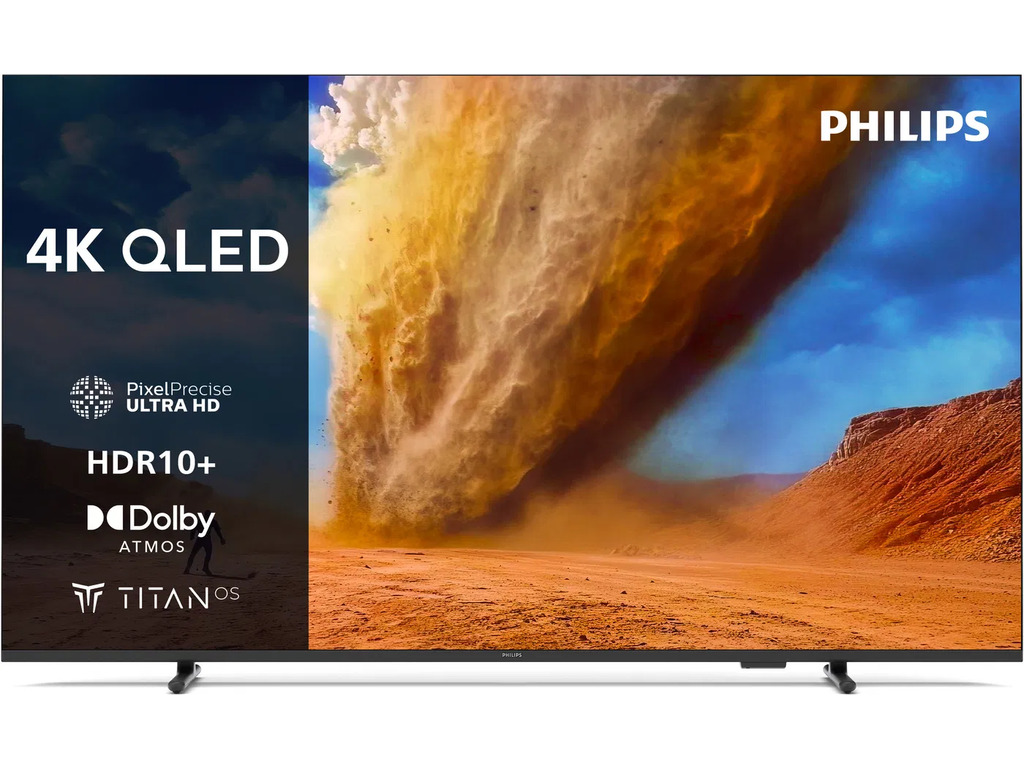 Philips 55''PUS7810 4K QledTitan OS; HDR 10+;Pixel Precise Ultra HD 55PUS7810/12